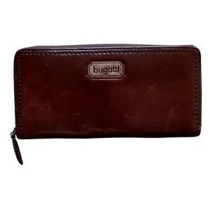 Bugatti Vintage Leather Soft Women’s Long Wallet Organizer